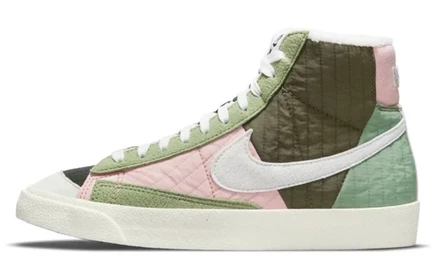Женские кроссовки Nike Blazer Mid 77 LX, зелёные