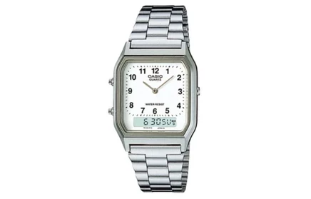 Мужские часы Casio Youth AQ-230A-7B, белые