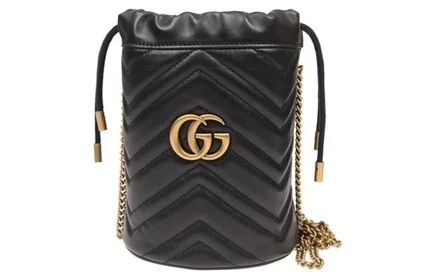 Женская сумка Gucci GG Marmont, черная
