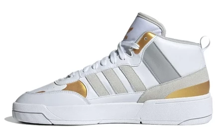 Мужские кроссовки adidas Originals Post Up, бело-серо-золотые