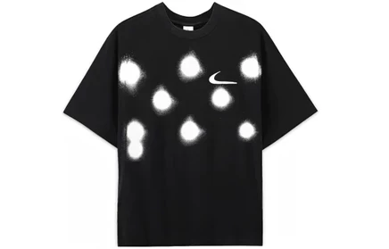 Мужская футболка Nike x Off-White Spray Dot, черная
