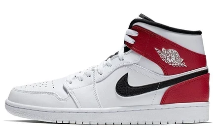 Мужские кроссовки Jordan Air Jordan 1 Mid, White Chicago