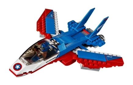 Конструктор LEGO Marvel Погоня Капитана Америки, 76076
