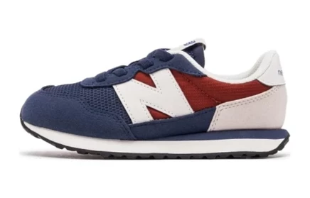 Детские кеды New Balance NB 237, голубые и красные