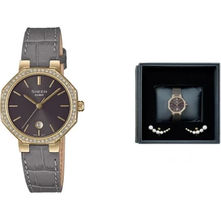 Женские часы Casio SHEEN, серые