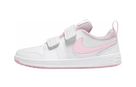 Кеды для девочек Nike Pico 5, бело-розовые
