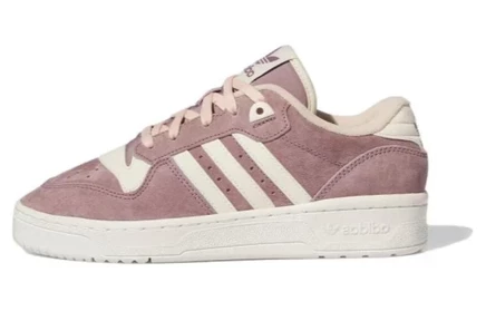 Женские кеды adidas Originals Rivalry Low, розово-бежевые
