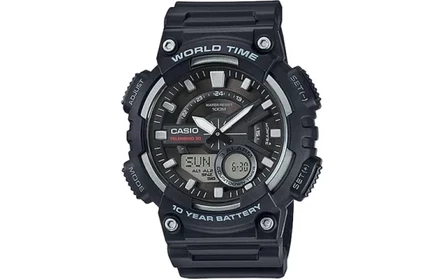 Наручные часы Casio G-Shock AEQ-110W-1A, черный циферблат