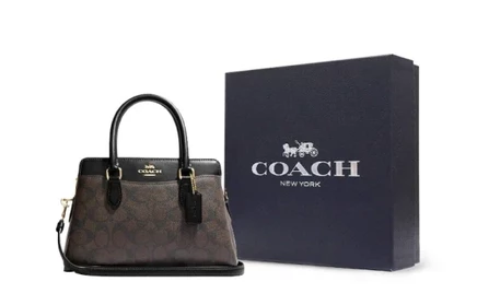 Женская мини-сумка Coach Darcie, черная