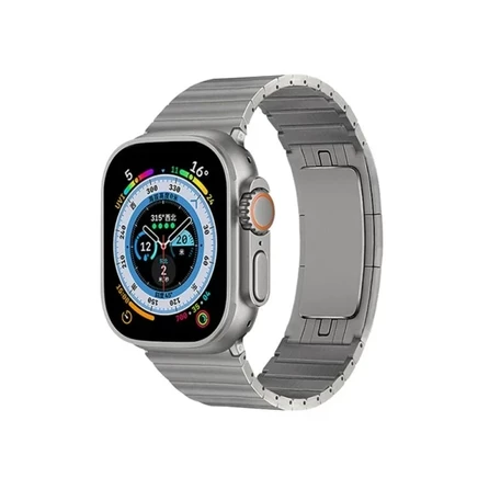 Ремешок Vobafe для Apple Watch, титан, 185 мм, серебро