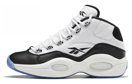 Мужские кроссовки Reebok Question Mid, черно-белые
