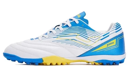 Мужские футбольные бутсы Joma TF, бело-синие