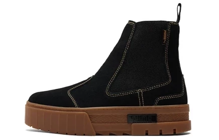 Женские ботинки Puma Mayze Chelsea Suede, черные