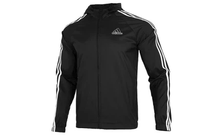Мужская куртка Adidas 3 Stripes, черная