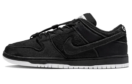Кроссовки Nike x Gnarhunters SB Dunk Low, чёрные