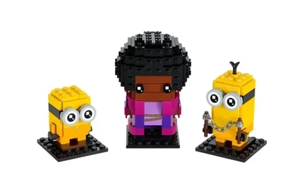Конструктор LEGO BrickHeadz Миньоны: Кевин и Боб 40421