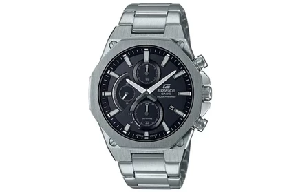 Мужские часы Casio Edifice EFS-S570YD-1A, черный циферблат