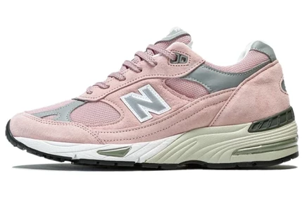 Мужские кроссовки New Balance 991, розовые