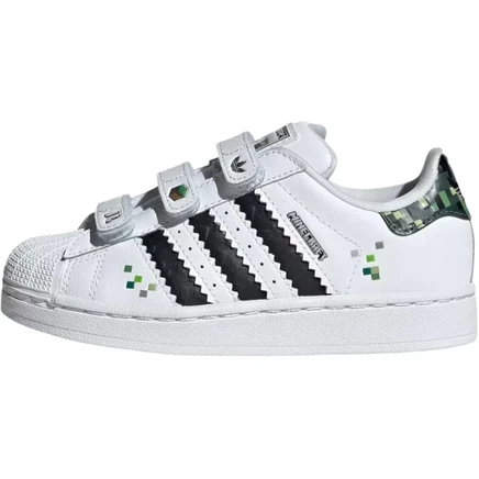 Детские кеды adidas Originals Superstar, бело-черные