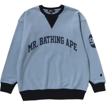 Мужской свитшот A Bathing Ape, синий