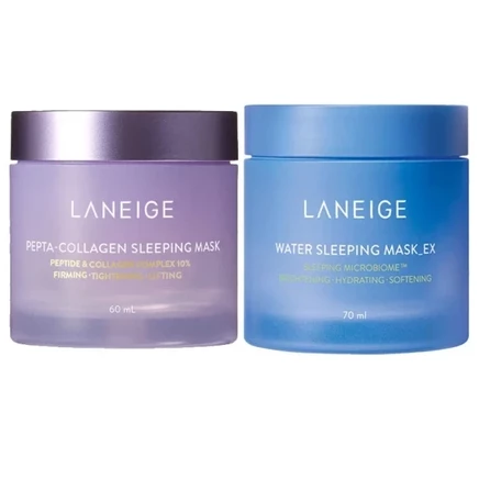 Набор ночных масок для лица Laneige Night Owl, 70+60 мл