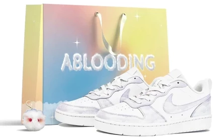 Женские кеды Nike Court Borough Series, фиолетовые