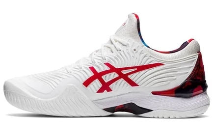 Мужские теннисные кроссовки Asics Court FF Novak, бело-красные