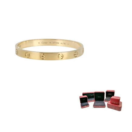 Браслет Cartier Love, розовое золото 18 карат