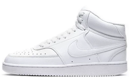 Женские кроссовки Nike Court Vision Mid, белые
