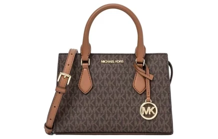 Женская сумка Michael Kors Trumpets, коричневая