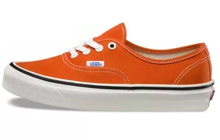 Кеды Vans Authentic 44 DX, оранжево-белые