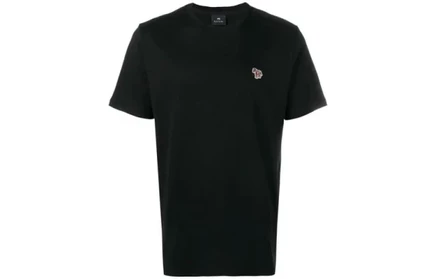 Мужская футболка Paul Smith, органический хлопок, черная