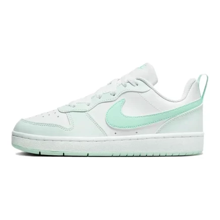 Кеды для девочек Nike Court Borough Low GS, бело-бирюзовые