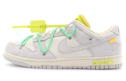 Мужские кроссовки Nike Dunk Low Off-White Lot 14
