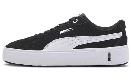 Женские кроссовки Puma Smash Platform V2, черно-белые