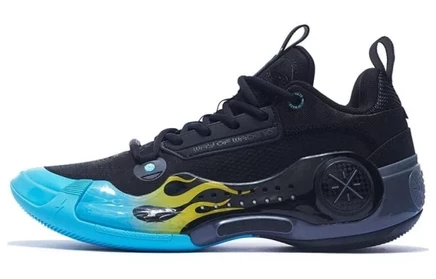 Мужские кроссовки Li-Ning Way of Wade 10 Low, черно-бирюзовые