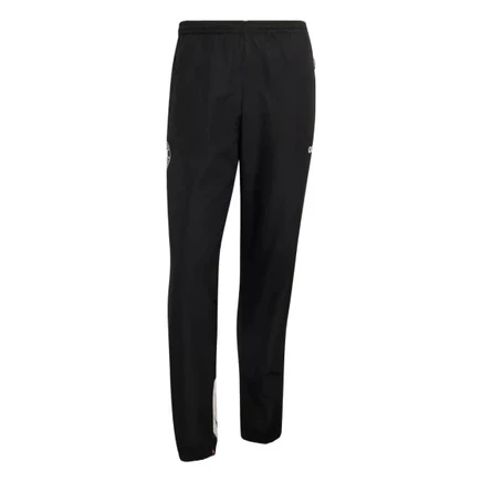 Adidas Knitted Sweatpants Men's Black Moderate Cuffed Pants черный