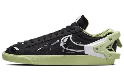 Мужские кеды Nike Acronym Blazer Low, черно-оливковые