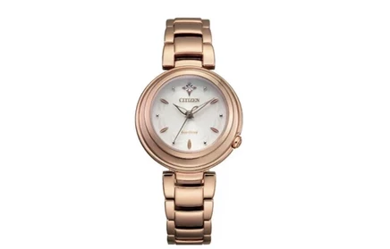 Женские часы Citizen Eco-Drive, нежно-розовые