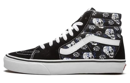 Мужские высокие кеды Vans Sk8-Hi Flash Skulls