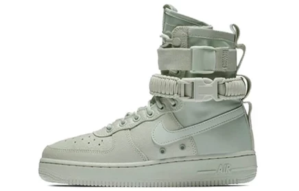 Женские кроссовки Nike SF Air Force 1 High, зелёные