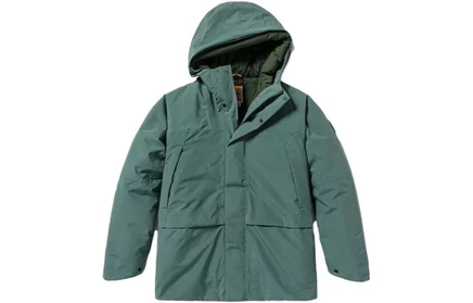 Мужской пуховик Timberland Fragrance Green, янтарно-зеленый