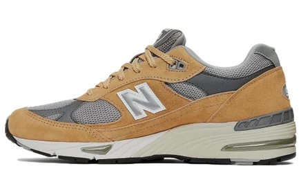 Мужские кроссовки New Balance 991, бежево-серые