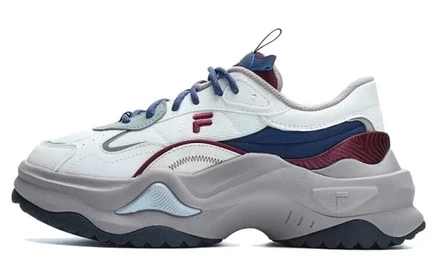 Женские кроссовки Fila Fusion Bianco 2, бело-серо-синие