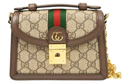 Женская сумка Gucci Ophidia, мини, через плечо