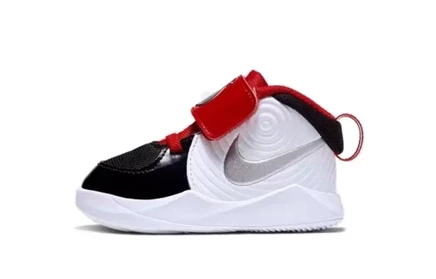 Кроссовки для малышей Nike Team Hustle D 9, черно-белые