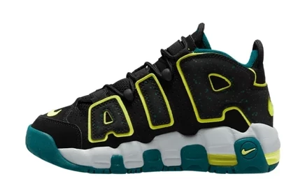 Кеды для девочек Nike Air More Uptempo Low, черные