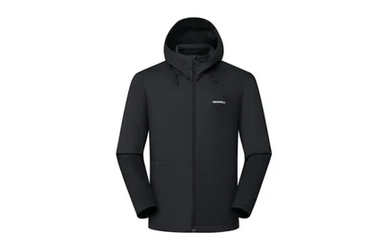 Мужская ветровка Merrell, водонепроницаемая, черная