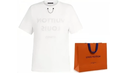 Мужская футболка Louis Vuitton с принтом