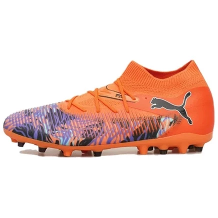 Мужские футбольные бутсы Puma FUTURE 8 MG, оранжево-черные